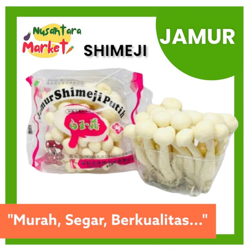 

JAMUR SHIMEJI PUTIH | 150GR | NUSANTARA MARKET