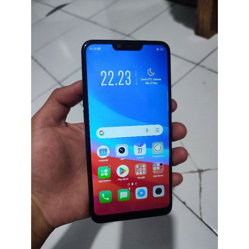 hp second normal oppo a3s no minus