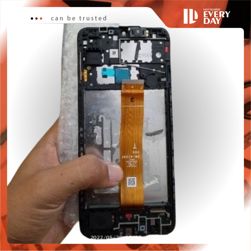 LCD ORI COPOTAN SAMSUNG A12 (TEST MATI)