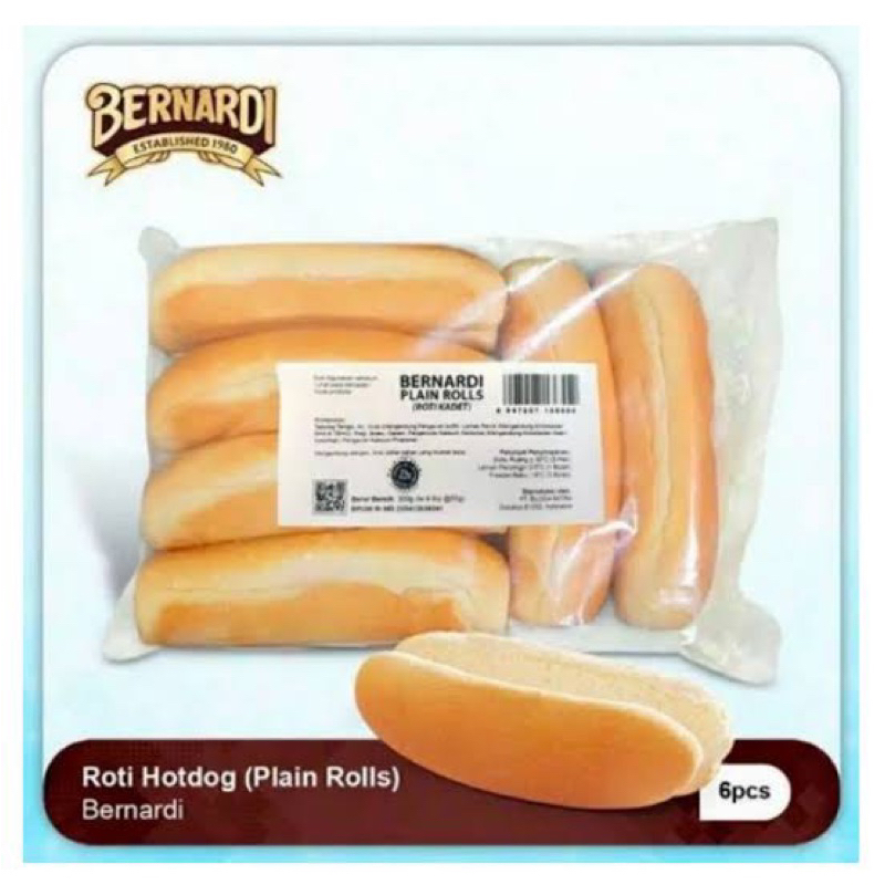 

bernardi roti plain roll isi 6