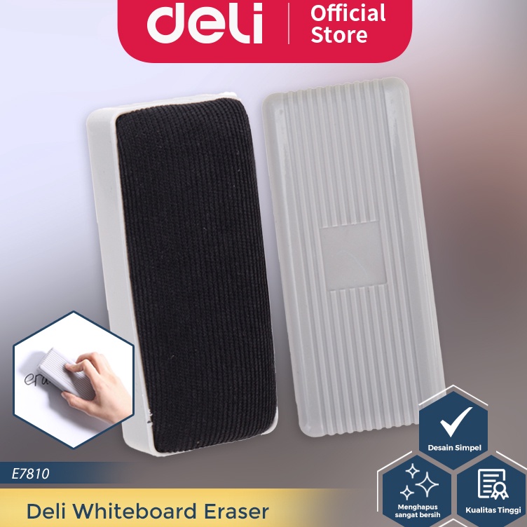

Buruan Bayar Deli Whiteboard Eraser Penghapus Papan Tulis 11 cm Tidak Meninggalkan Bekas Kualitas Tinggi E781