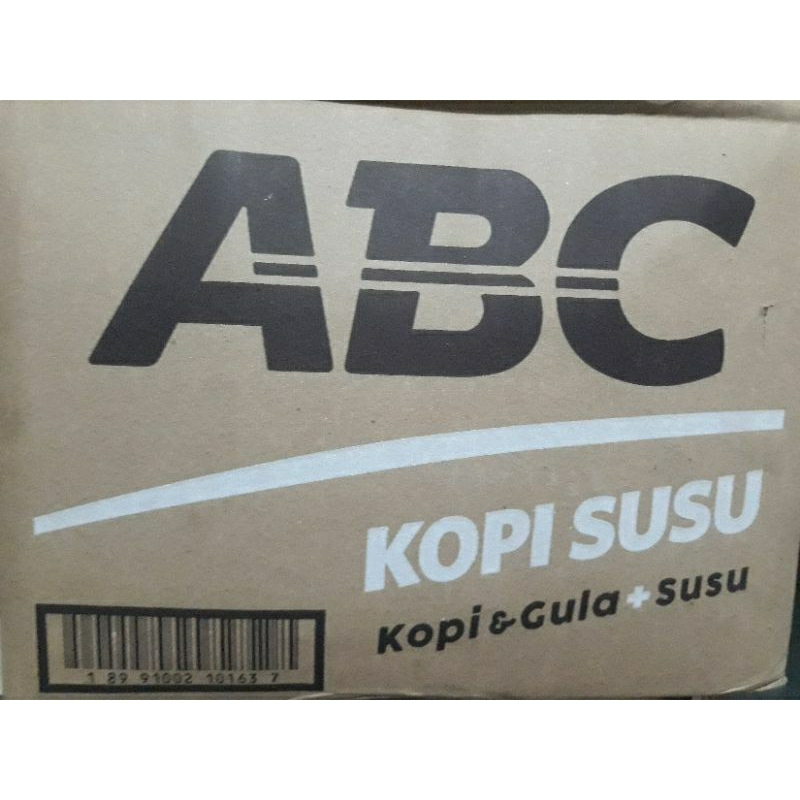 

Abc Kopi Susu Kartonan Isi 12 Renteng