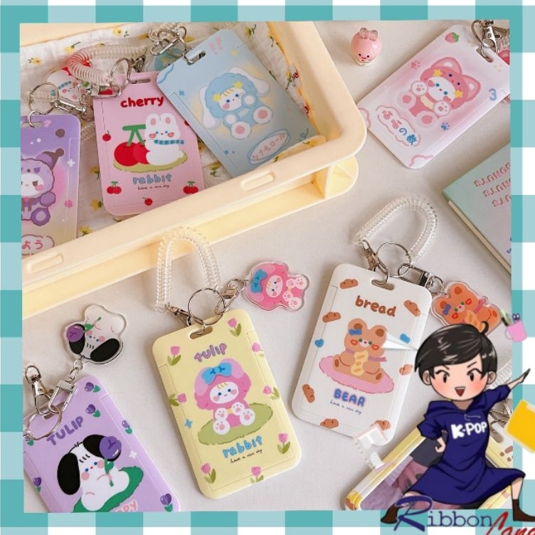 

Segera Ambil Set ID Card Warna Gantungan Card Holder Photocard Keychain Lanyard Name Tag Idol Kpop