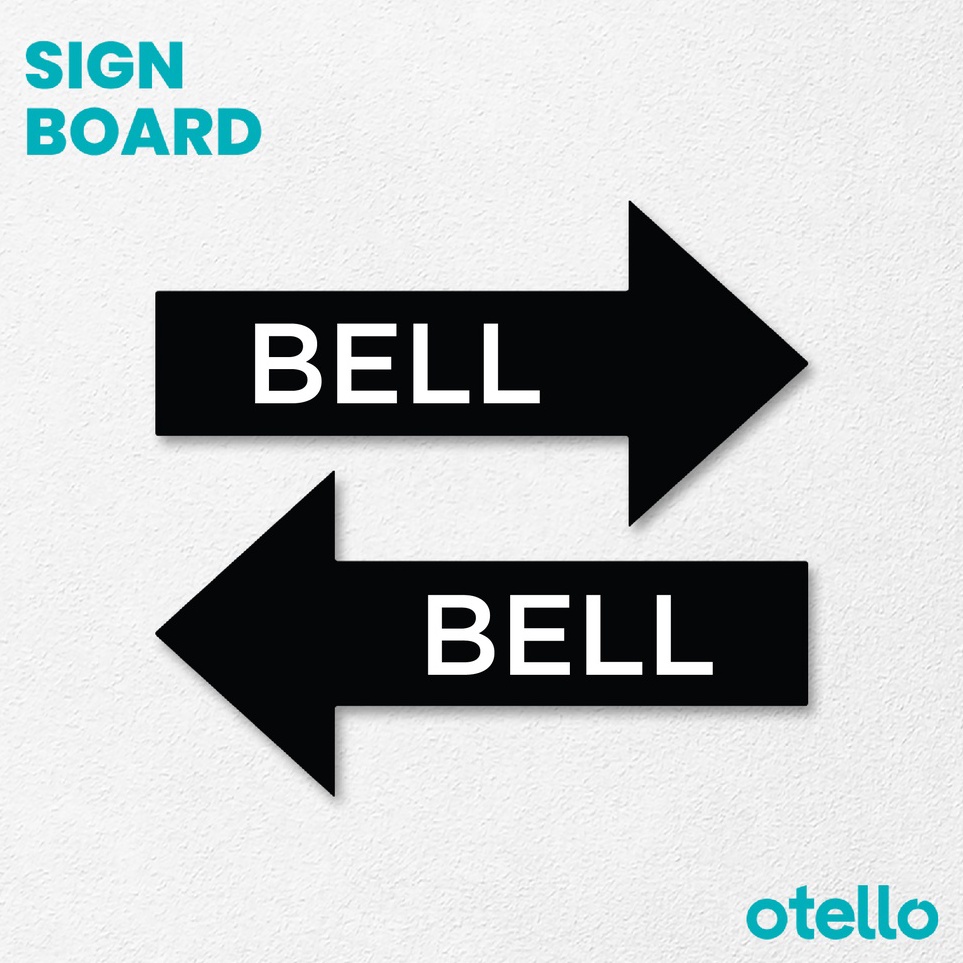 

Promo Belanja Otello Sign Bell Acrylic Panah Tanda Arah Papan Sign Board Akrilik Print Signage Label Aklirik Bell