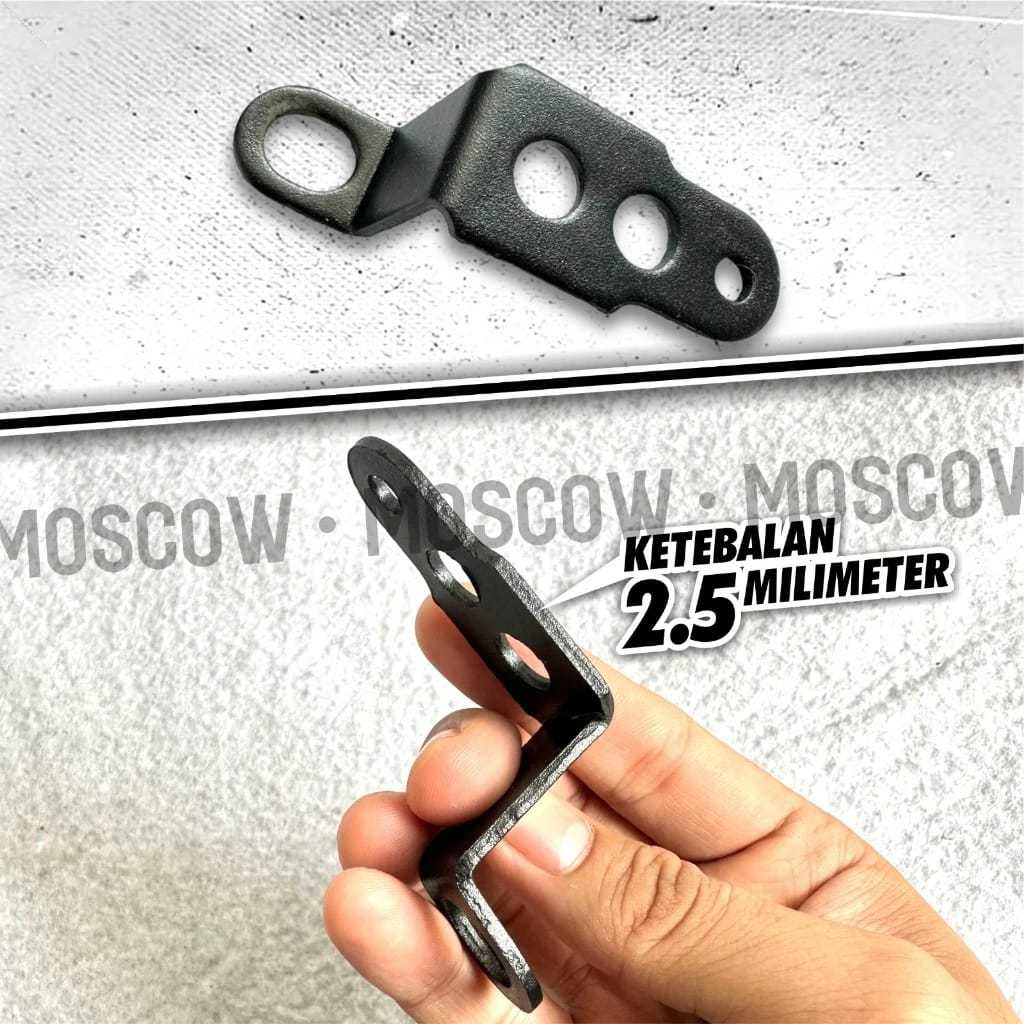 BREKET LAMPU TEMBAK SOROT DUDUKAN LAMPU LED DEPAN MOTOR