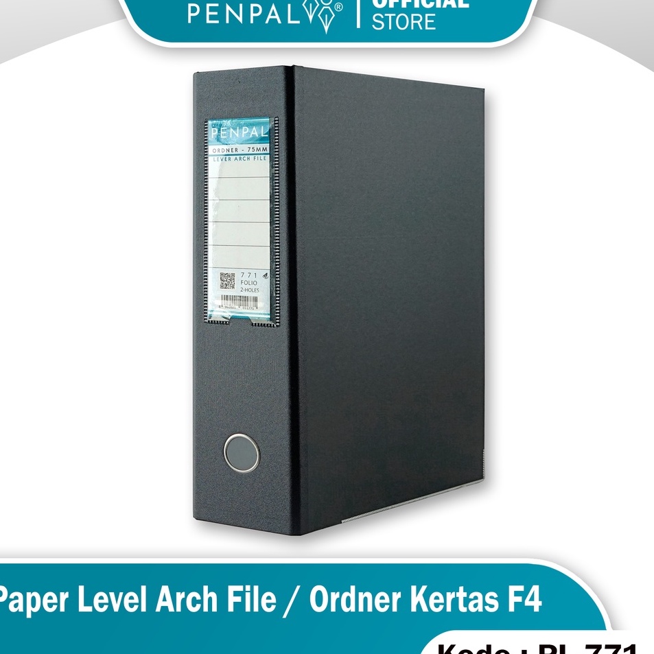 

Super Puas Penpal Paper Lever Arch File Ordner Kertas F4 PL771