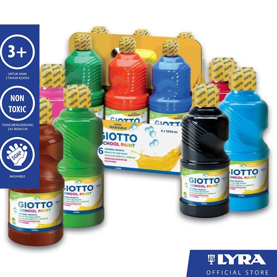 

Serba Baru Giotto School Poster Paint 1ml