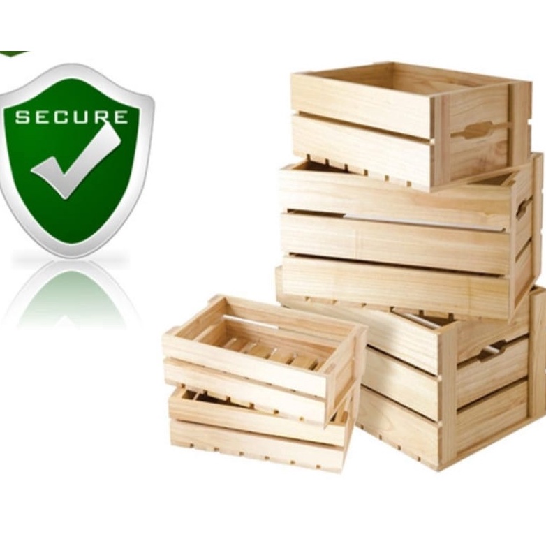 

Flash Shipment Extra Tambahan Peti Kayu Packingan Kayu Palet Box ukuran Sedang
