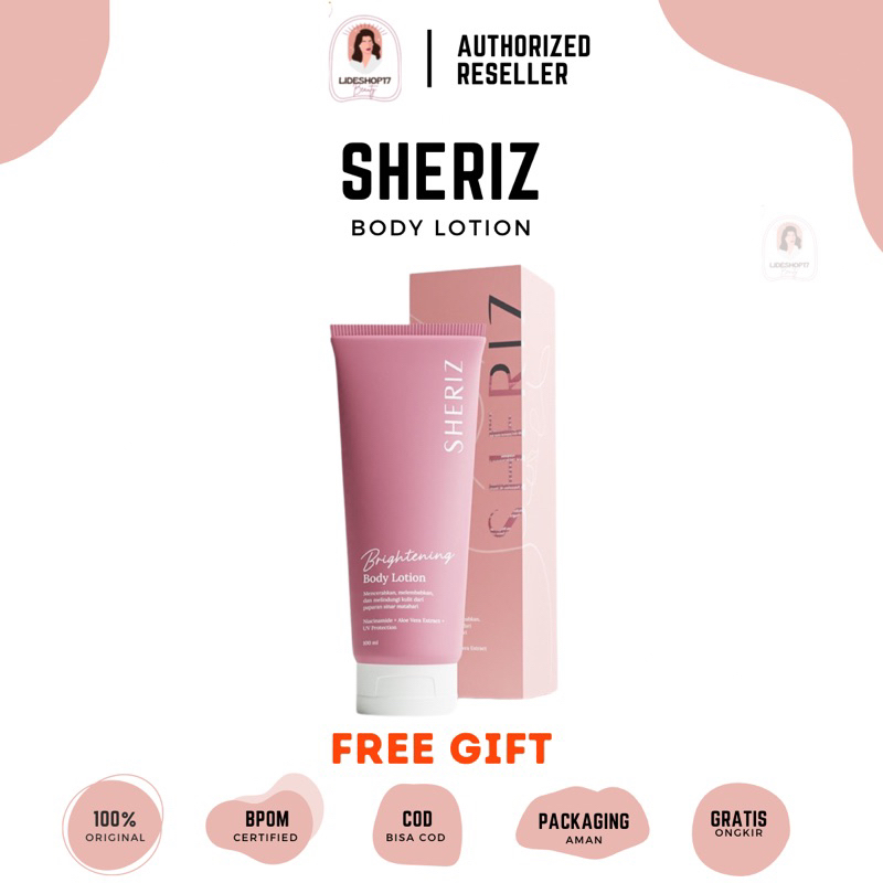 [READY] SHERIZ BRIGHTENING BODY LOTION / Sheriz Body Lotion / White Body Booster Sheriz