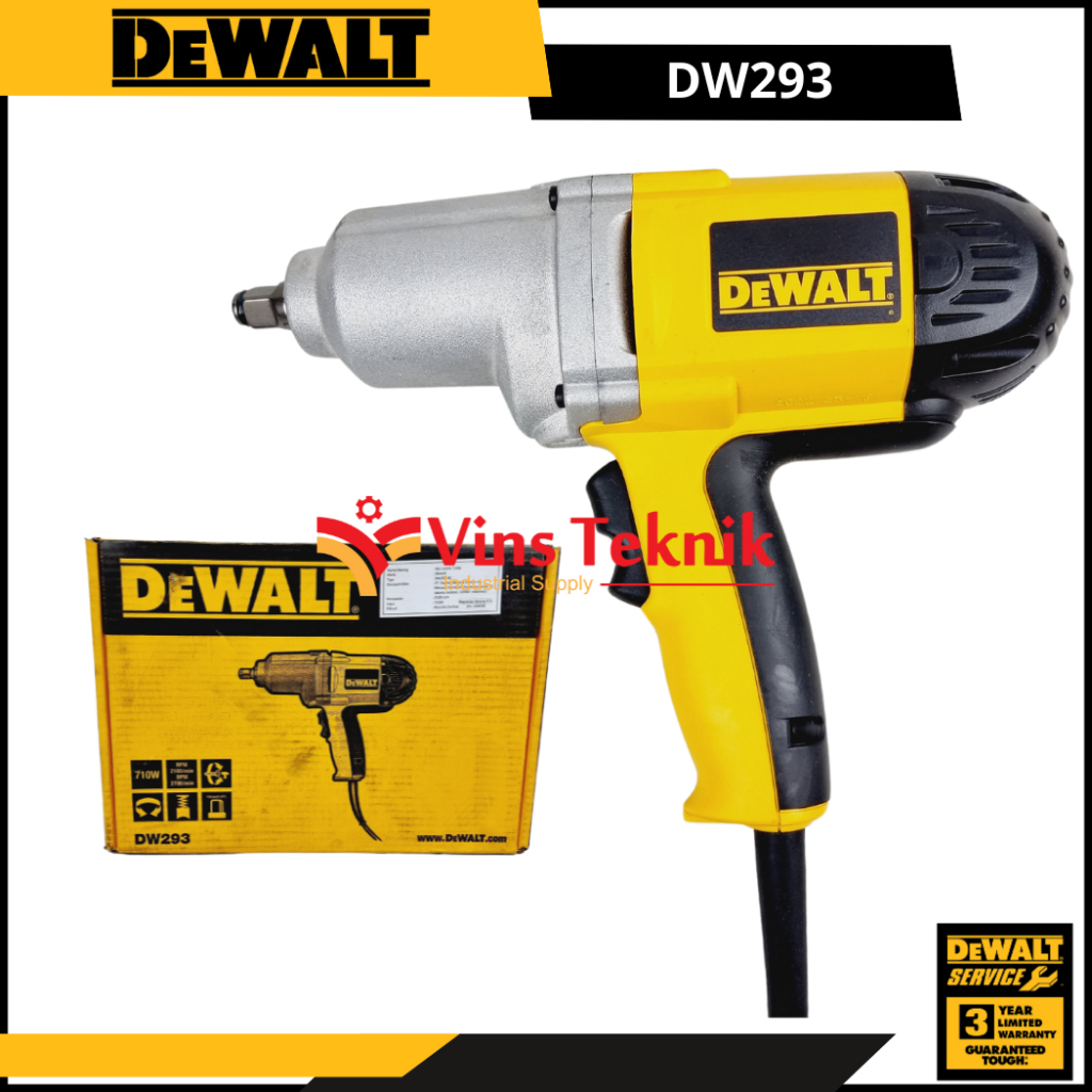 Mesin Impact Electrik Impact Wrench 1/2inch DW293 DEWALT DW 293