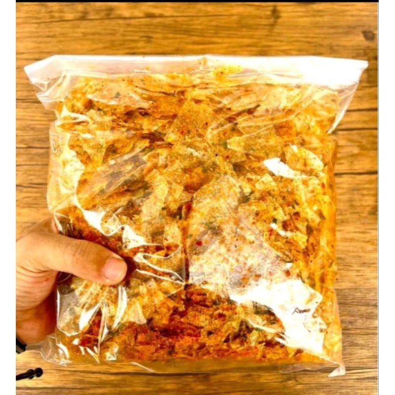 

KERIPIK KACA SEBLAK KIPCA PEDAS DAUN JERUK ISI 250 GRAM