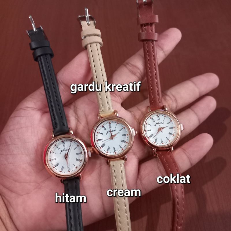 Jam Tangan Casual Wanita Kecil Analog Jam Tangan Korea Kecil Watch Korean