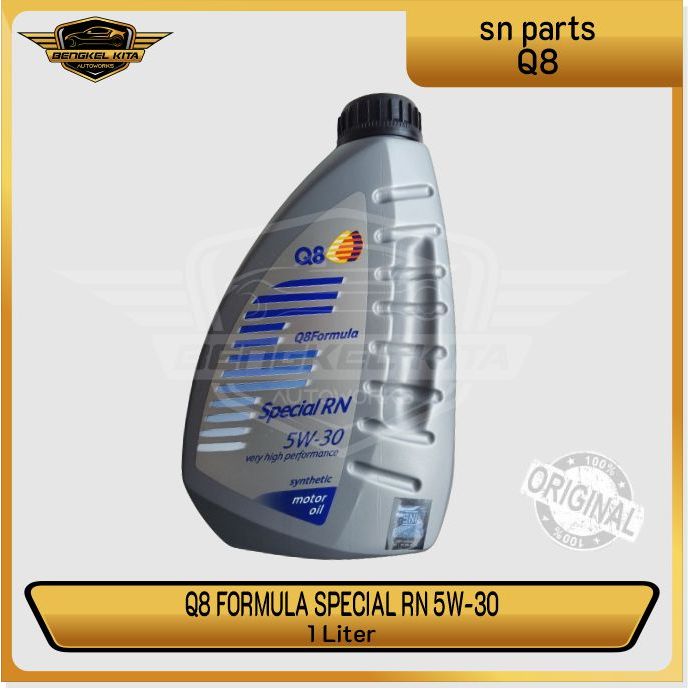 Oli Mesin Q8 FORMULA SPECIAL RN 5W30 5W 30 GM DEXOS 2 1L API SN ACEA C2/C3 Perlindungan Mesin Luar B