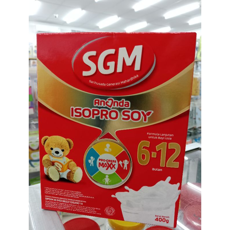 SGM ANANDA SOYA 6-12 BULAN 400g