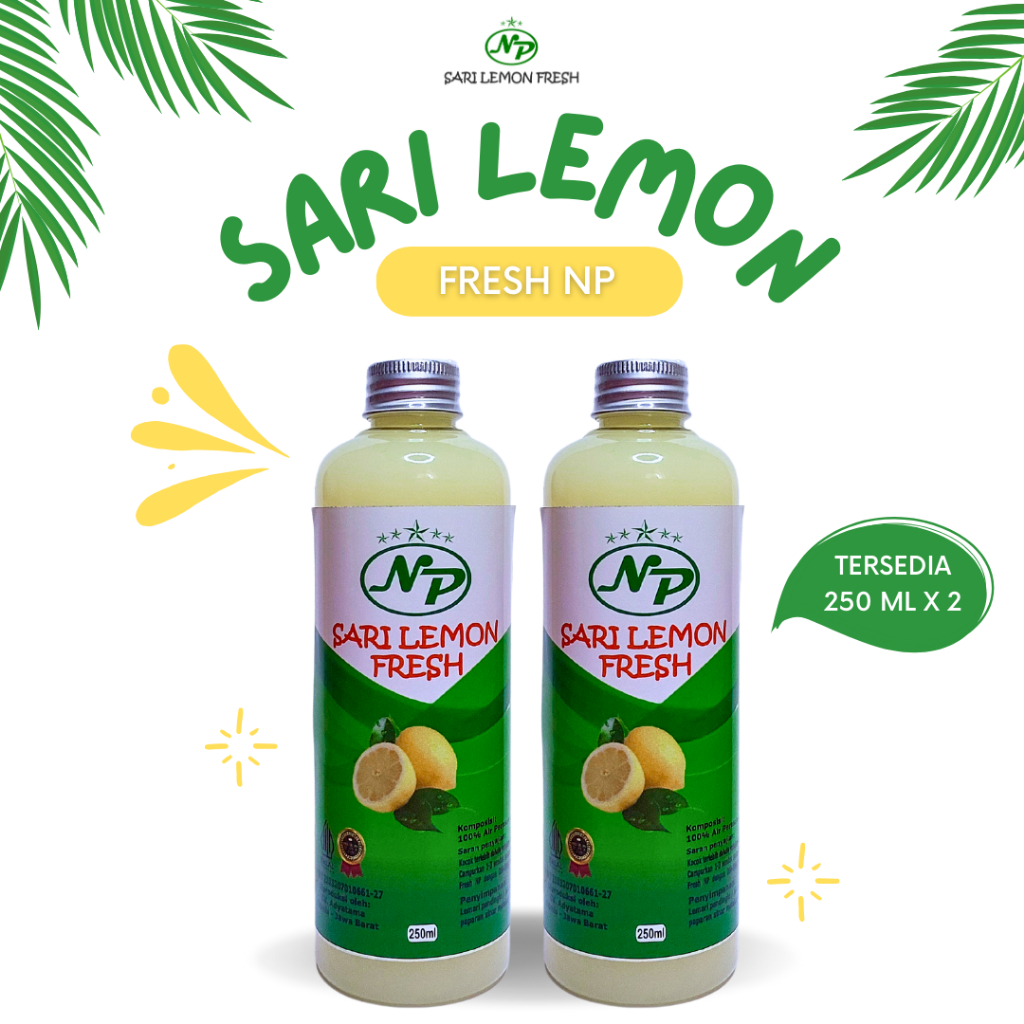 

Sari Lemon Fresh Np Paket 2 Botol 250ml