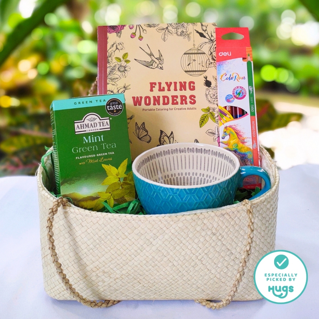 

Care Package, Get Well, Sympathy Gift, Peace N Calm, Coloring Book