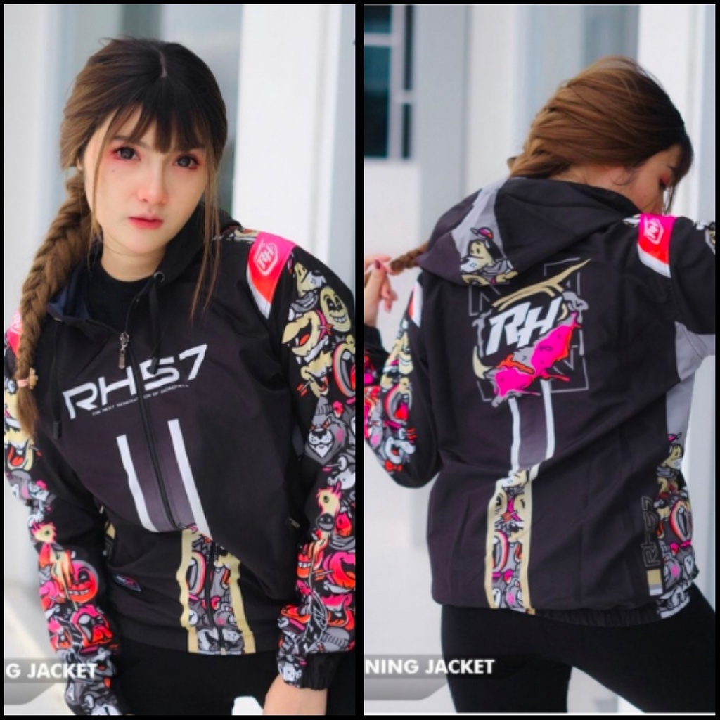 Jaket Racing hell printing/Jaket Balap Racing Hell Jaket Running Rh57 011 Untuk Dewasa Pria Wanita