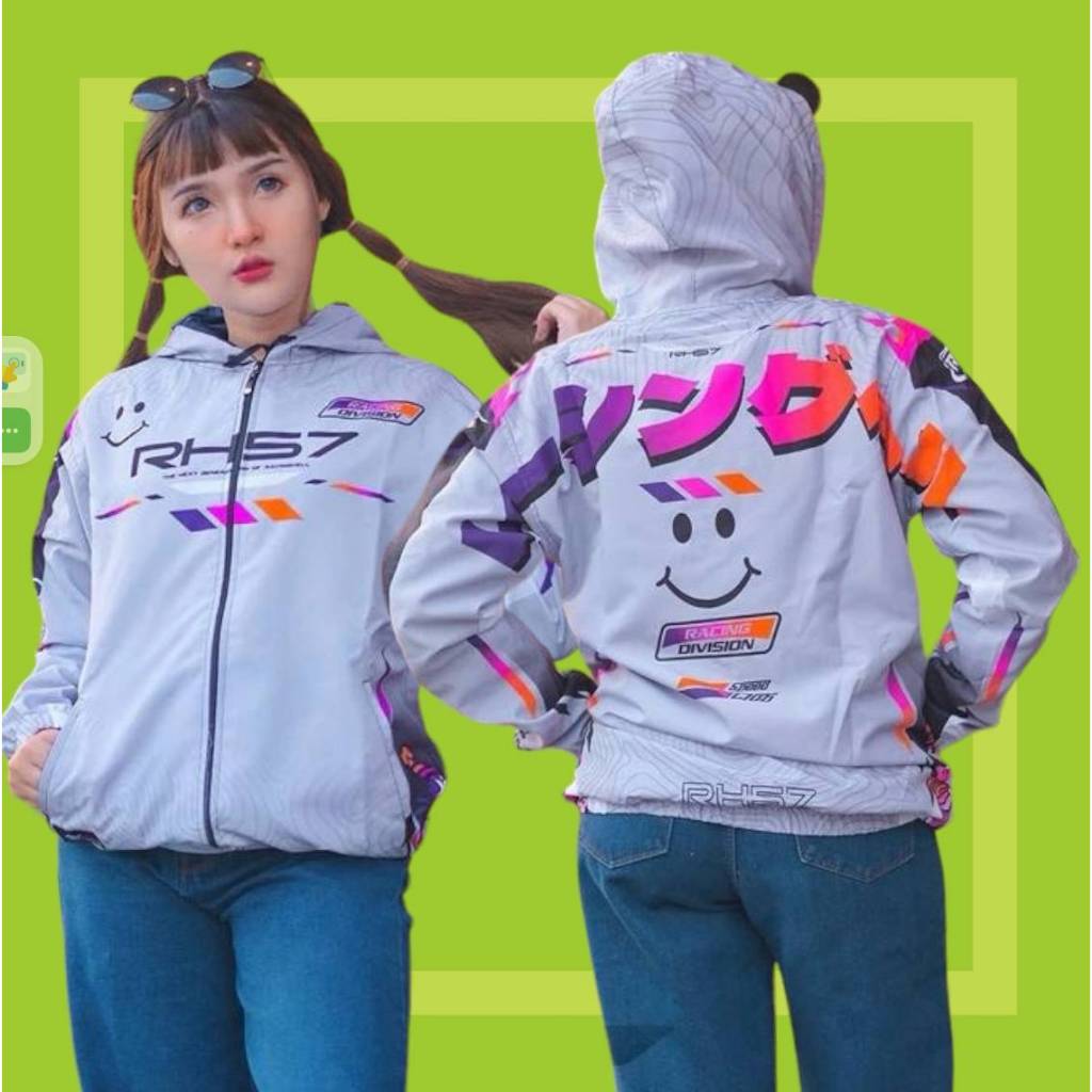 Jaket Balap Racing Hell Jaket Running Rh57 011 Untuk Dewasa Pria Wanita/Jaket Racing Hell