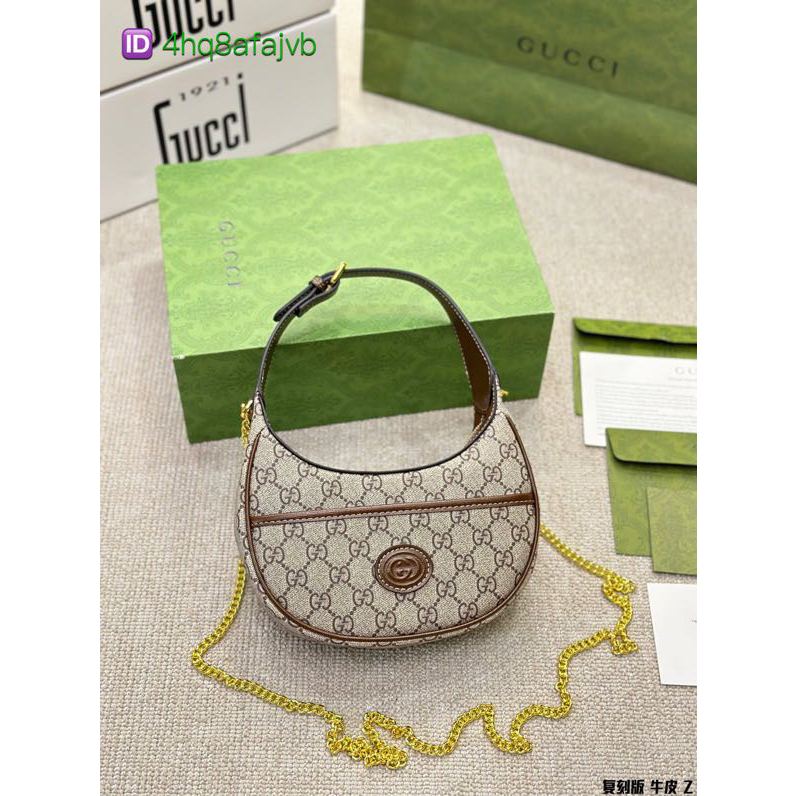 Original Gucci OPhidia New Crescent Underarm Bag