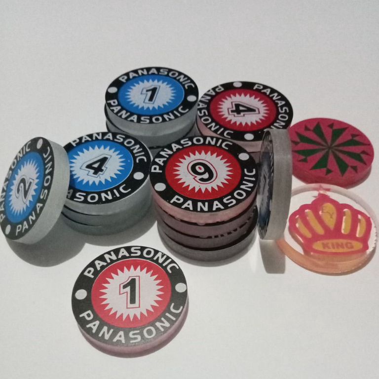 R28 BIJI KARAMBOL ANGKANOMORTEBAL 5 MILI ISI 2 PCS Barang Original