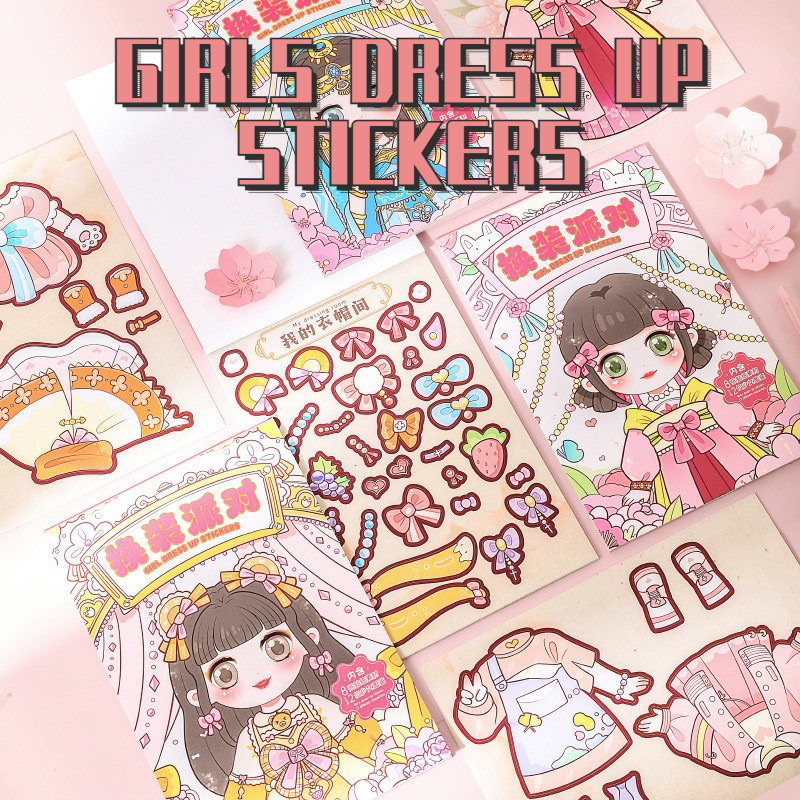 

Buku Stiker Dress Up/ Buku Stiker Ganti Pakaian
