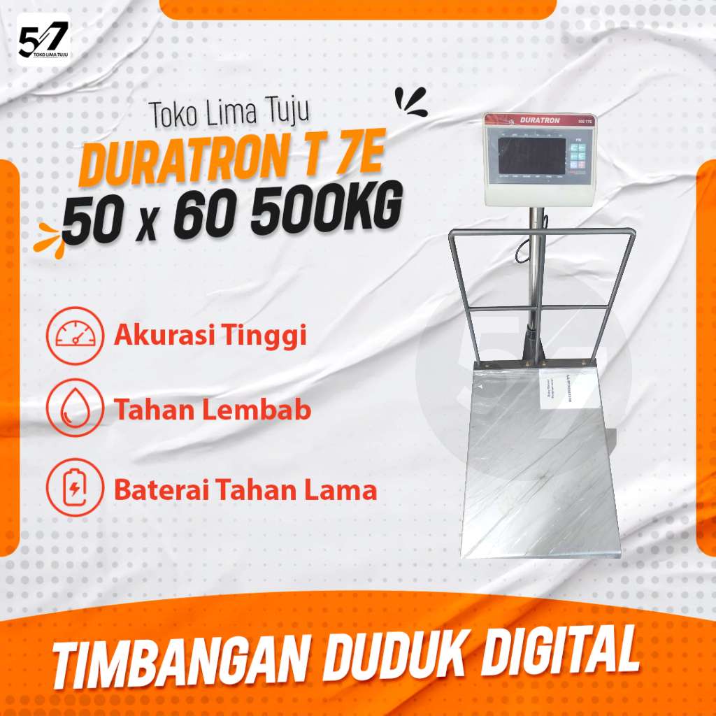 Timbangan Digital Duratron T7E 50 X 60 500kg