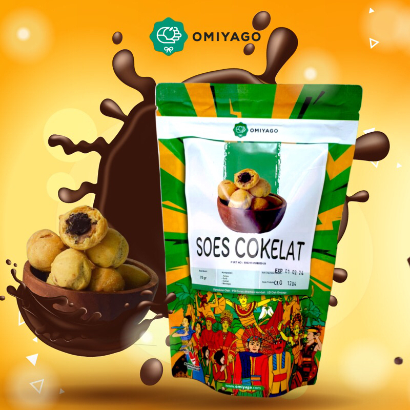 

Soes / sus Cokelat Omiyago