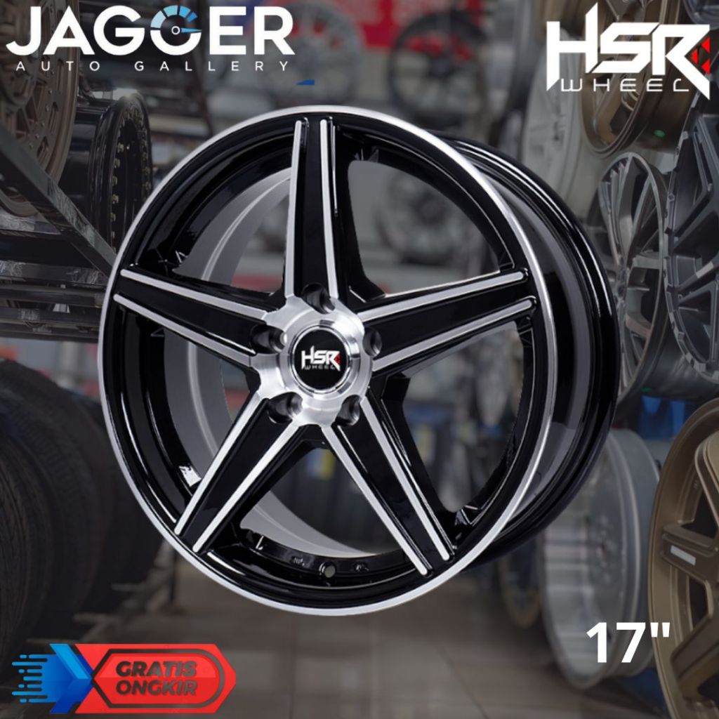 Velg terbaru ring 17 untuk innova, rush, xpander, civic original HSR EMISSION