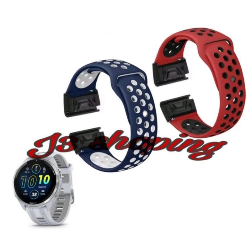TALI JAM GARMIN FORERUNNER 955 965 970 STRAP WATCH BAND NIKE VOLT KONEKTOR ADAPTER ACC