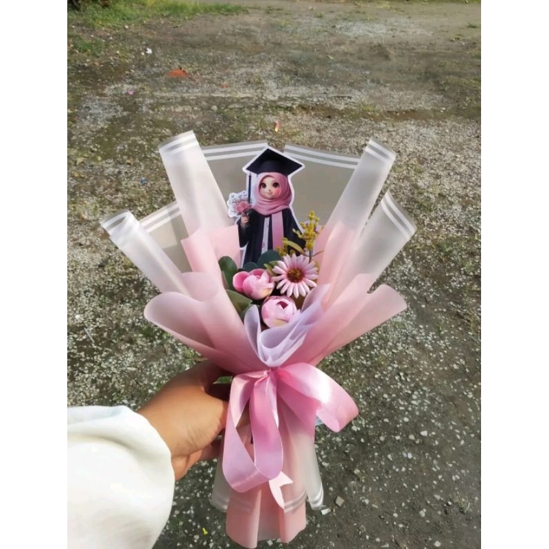 

BUKET TOPPER WISUDA / BUKET GAMBAR / BUKET MURAH / Kado wisuda