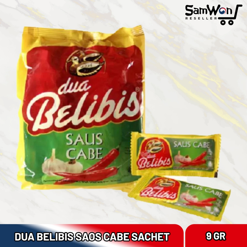 

Dua Belibis Saus Cabe SACHET Per Pack - 1 Pack isi 24 Sachet @9gram