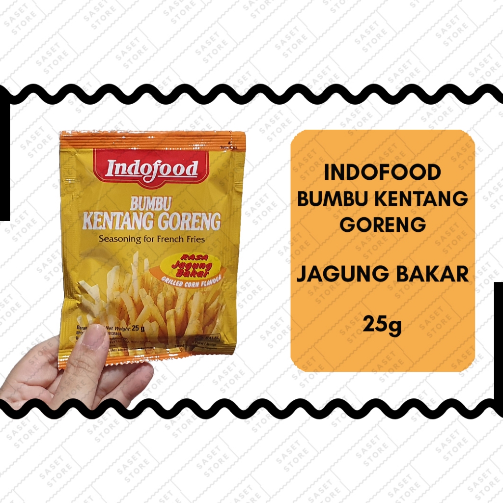 

Indofood Bumbu Kentang Goreng Jagung Bakar 25g Sachet Bumbu Dapur Masak