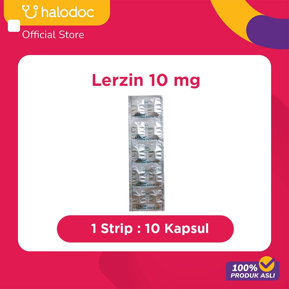 Lerzin 10 mg 10 Kapsul