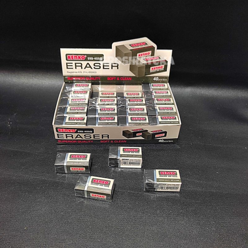 

ERASER, PENGHAPUS, STIP 40SQ HITAM KENKO