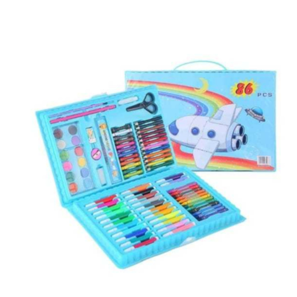 

crayon set anak / alat mewarnai anak isi 86pcs alat mewarnai
