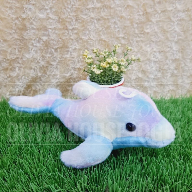 Boneka Dolphin Tie Dye S Boneka Dolphin Tie Dye Isi Pasir S Boneka Dolphin