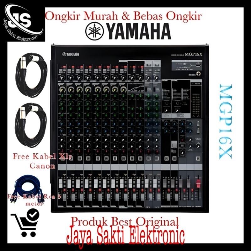Mixer Yamaha mgp16x original 16 channel MGP garansi tahun