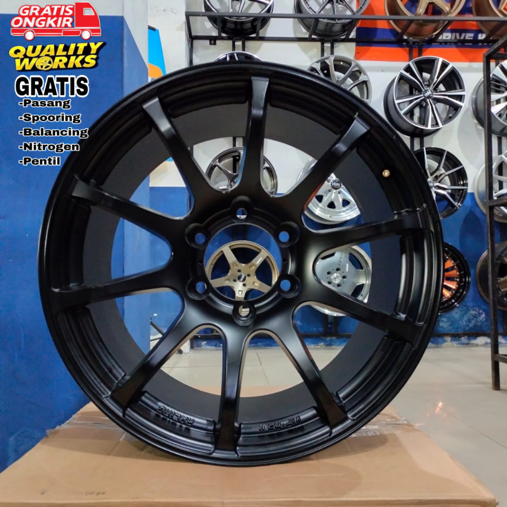 Hsr Wheel Hiroshima R18 Velg Mobil Pajero Mux Strada Triton Fortuner