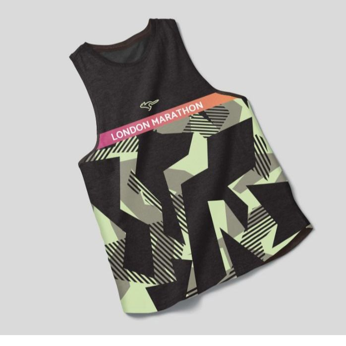 Threshold Singlet London Maraton - Black Green