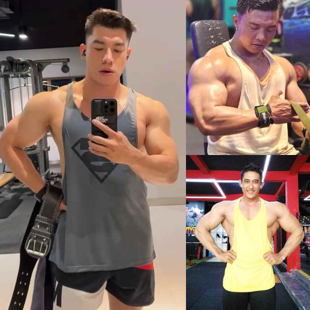 SINGLET GYM PRIA POLOS OVERSIZE FITNESS TALI KECIL RUNNING TRAINING SPORT WEAR MEN TANK TOP