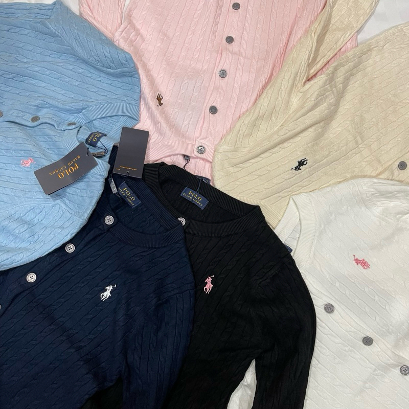 Polo Knit Sweater Cardigan (PO BANGKOK)