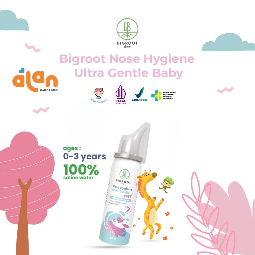 Bigroot 50ml  Nose Hygiene Ultra Gentle Baby