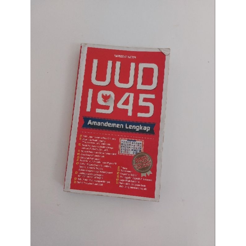 Buku UUD 1945 Amandemen lengkap PRELOVED