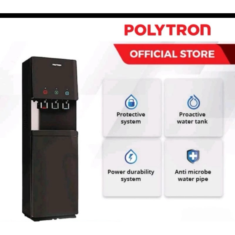 DISPENSER GALON BAWAH POLYTRON PWC-776 PRELOVED LIKE NEW