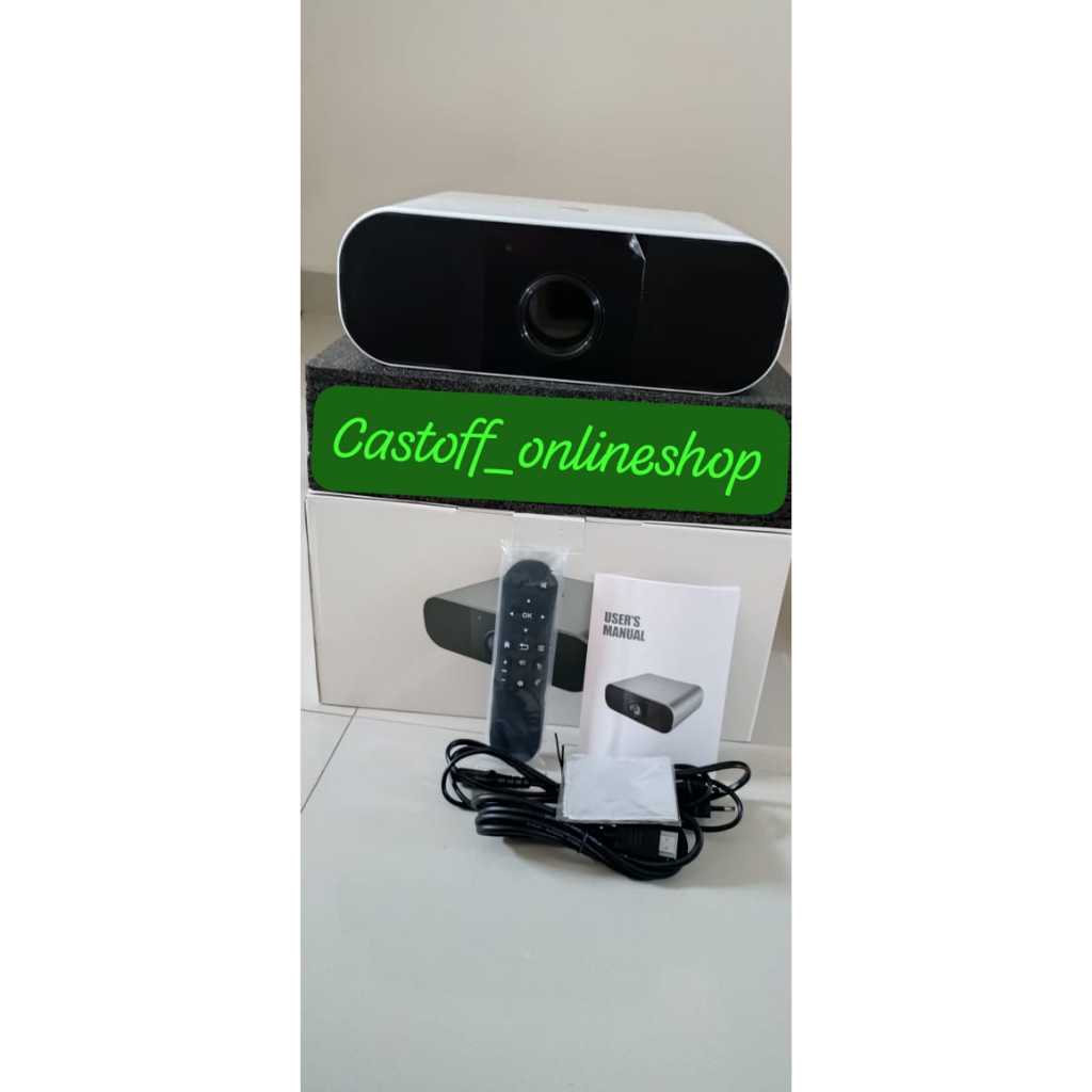 Like New Smart Projector AUN M7 Auto Focus 1080P Youtube Netflix