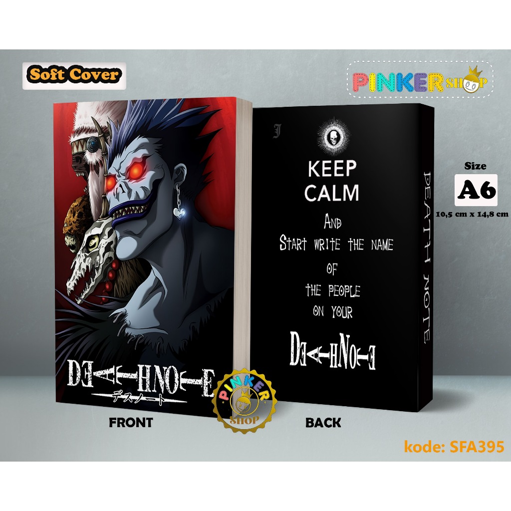 

(SFA395) Pocket Note Anime DEATH NOTE Buku Tulis catatan Notes Agenda Planner Jurnal