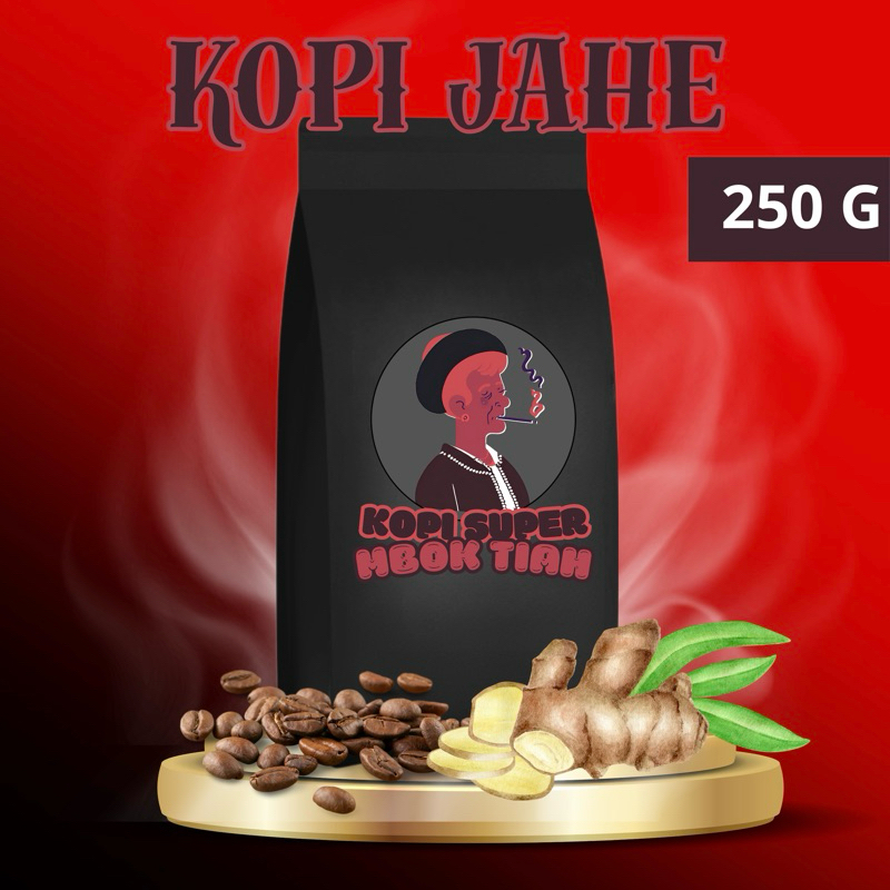 

MBOK TIAH - Bubuk Kopi Hitam dengan Ditambah Jahe Pilihan