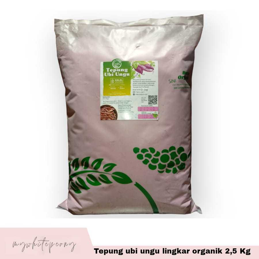 

Tepung Ubi Ungu Lingkar Organik 2,5 Kg Kemasan Asli