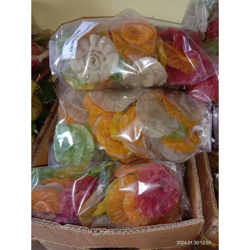 

kerupuk dapros gurih renyah makanan ringan rasa nya gurih renyah enak