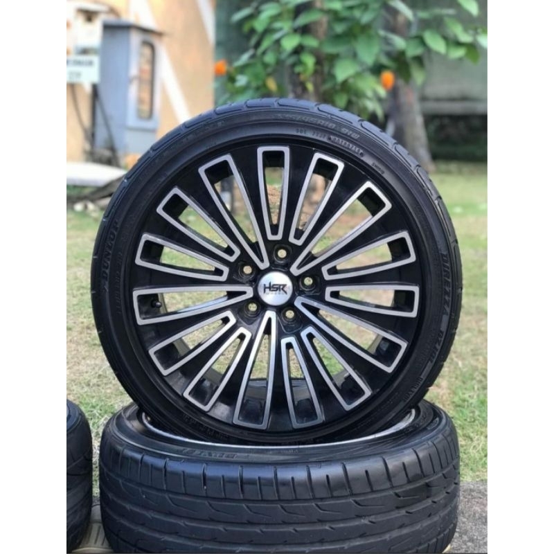 Velg HSR R18 PCD 5x114,3 Ban Dunlop